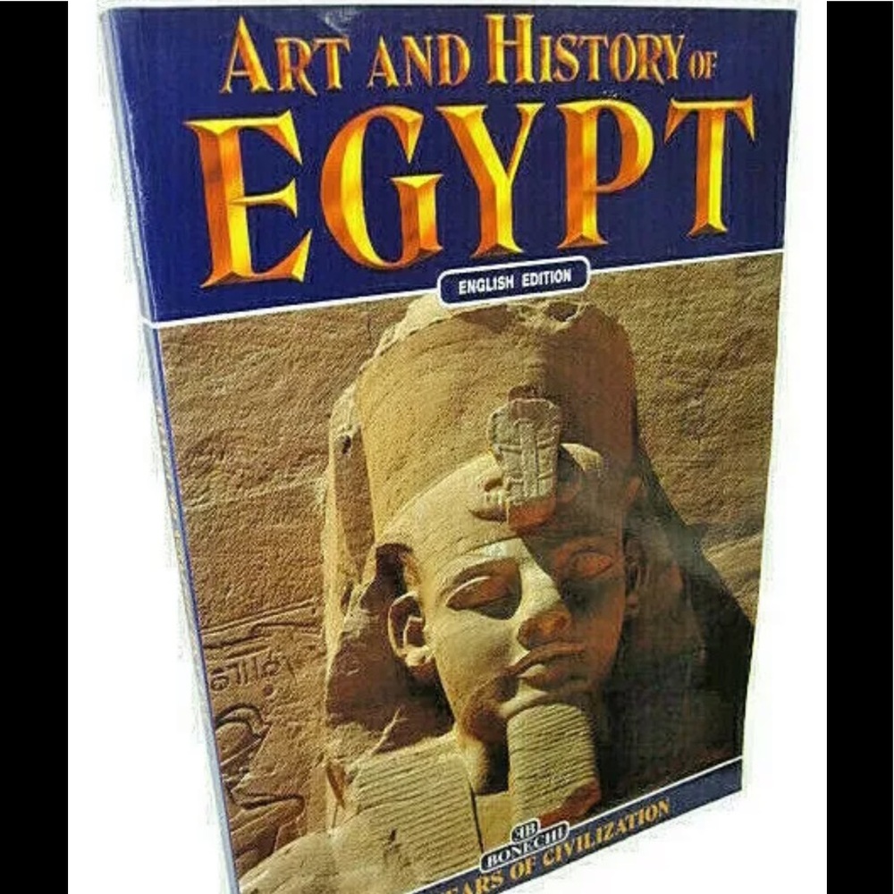 ART AND HISTORY OF EGYPT 5000 YEARS OF CIVILIZATION paperback book Bonechi